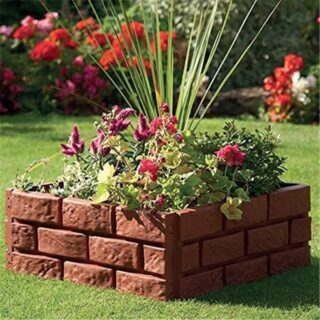 Bordure de Jardin Imitation Briques