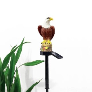 Déco de Jardin Lampe Solaire Aigle