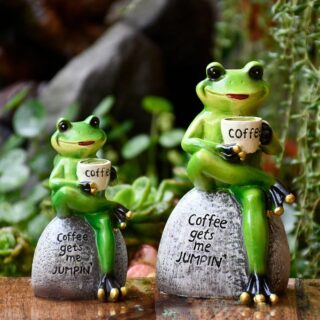 Déco de Jardin en Résine Grenouille