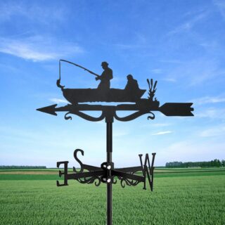 Girouette de Jardin Bateau Pêcheur
