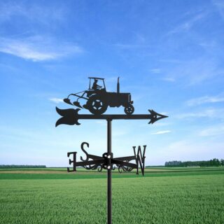 Girouette de Jardin Tracteur