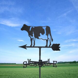 Girouette de Jardin Vache