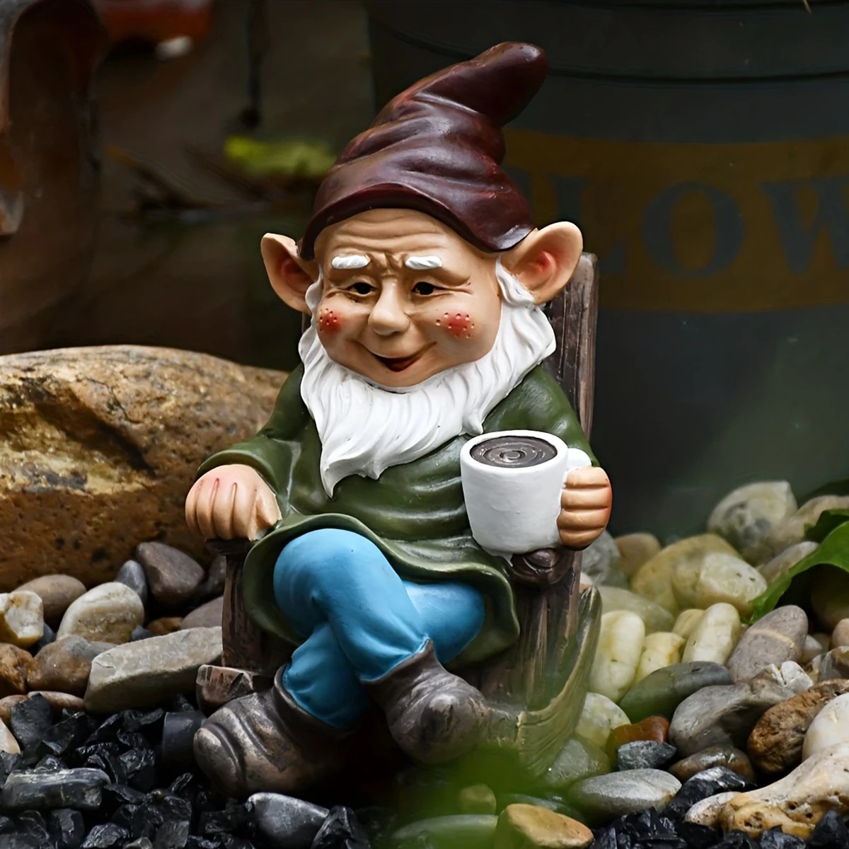 Gnome de Jardin Paisible Gnome de Jardin Paisible
