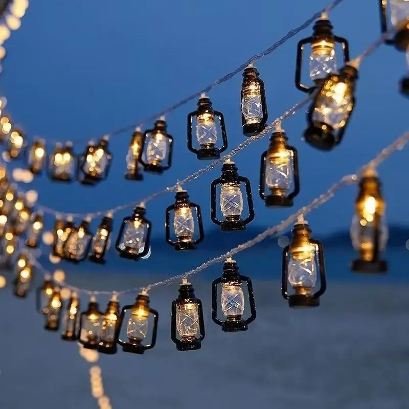 Guirlande Lumineuse Solaire Vintage