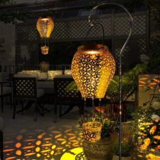 Lampe Montgolfière Solaire