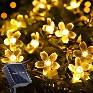 Lampe Solaire Florale