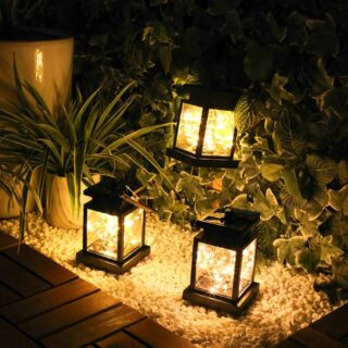Lampe d’Allée de Jardin Solaire