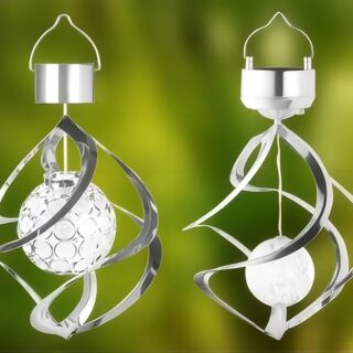 Lampe de Jardin Solaire Suspendue