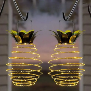 Lanterne Solaire Originale Ananas