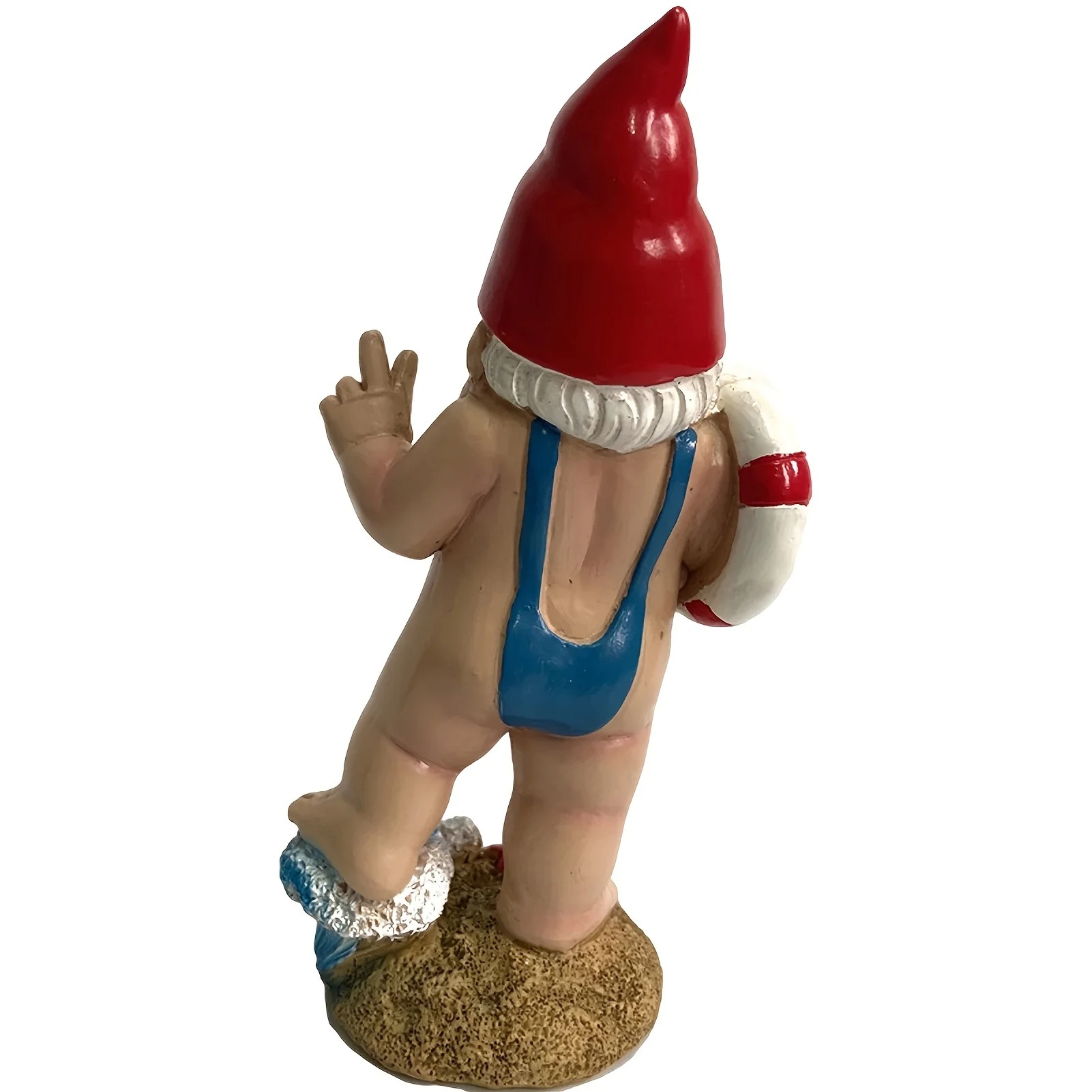 Nain de Jardin Maillot de Bain derriere