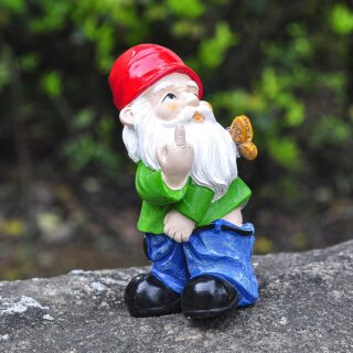 Nain de Jardin Rigolo Doigt d'Honneur