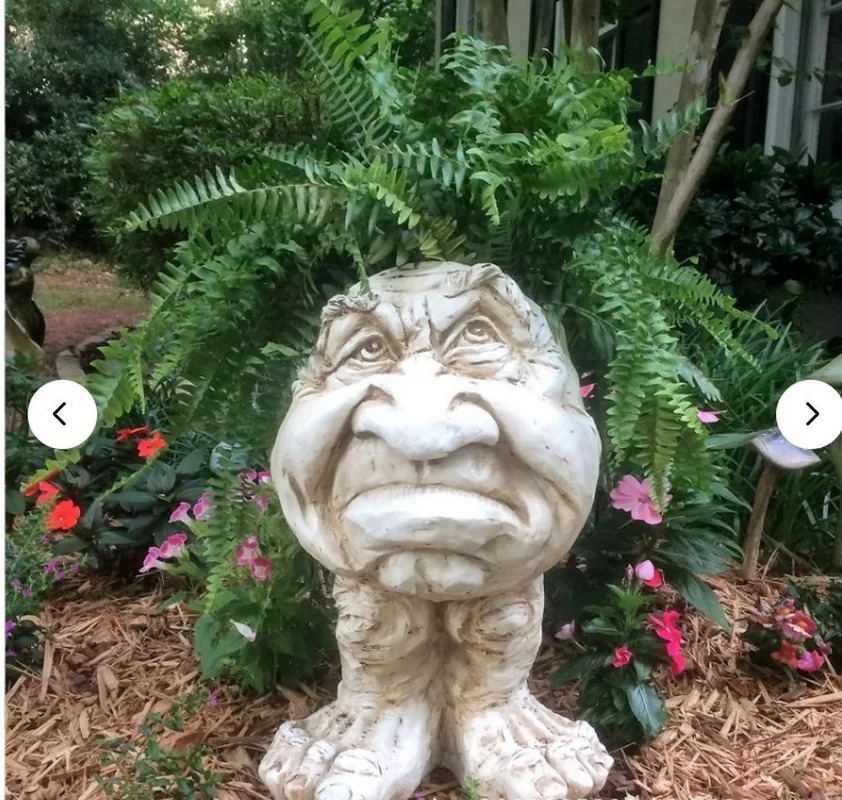 Pot de Fleurs Rigolo triste