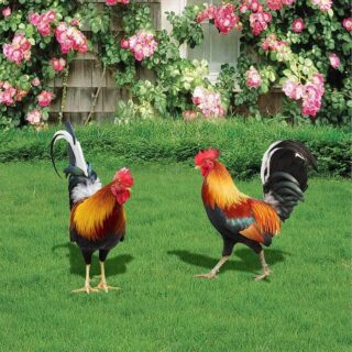 Statue de Coq en Résine
