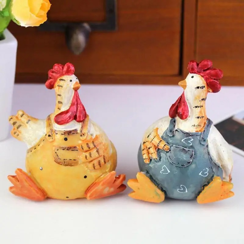 Statue de Poule en Résine