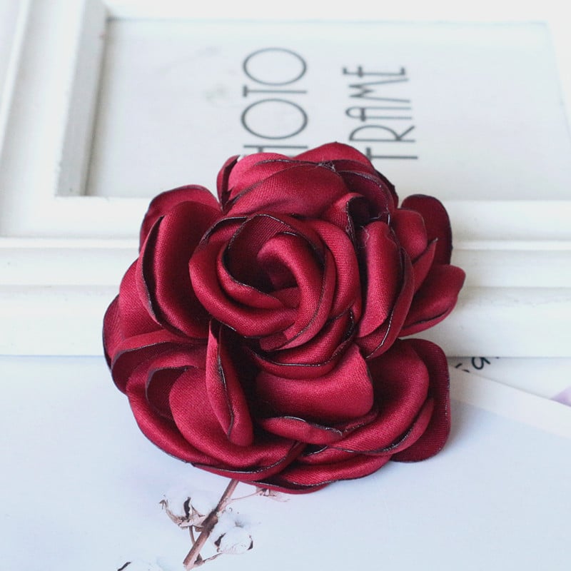 5 pièces de têtes de roses artificielle XXL 5 pièces de têtes de roses artificielle XXL