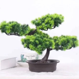 Bonsaï faux arbre en pot grand pin