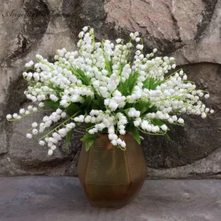 Bouquet de muguet artificiel