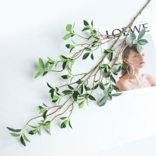Ficus branche artificielle fausses feuilles