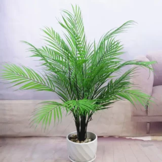 Grande feuille de palmier artificielle