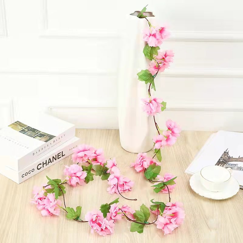 Guirlandes Fleurs Artificielles | Plante Artificielle Déco