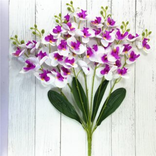 Orchidées artificielles 7 têtes