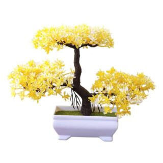 Petit bonsaï artificiel en pot pour décoration