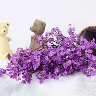 Petit bouquet de fleurs de cerisier artificiel