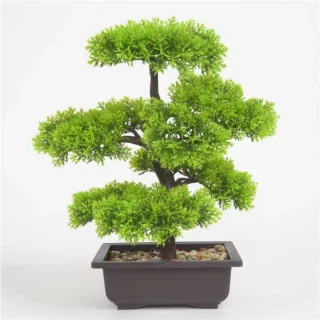 Plante artificielle bonsaï arbre en pin