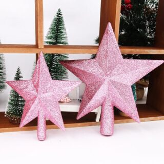 Cimier de Sapin de Nöel à Paillettes