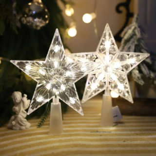 Cimier de Sapin avec Lumière LED