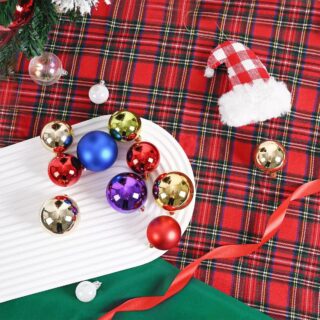 Boules de Noël Divers 24 Pièces