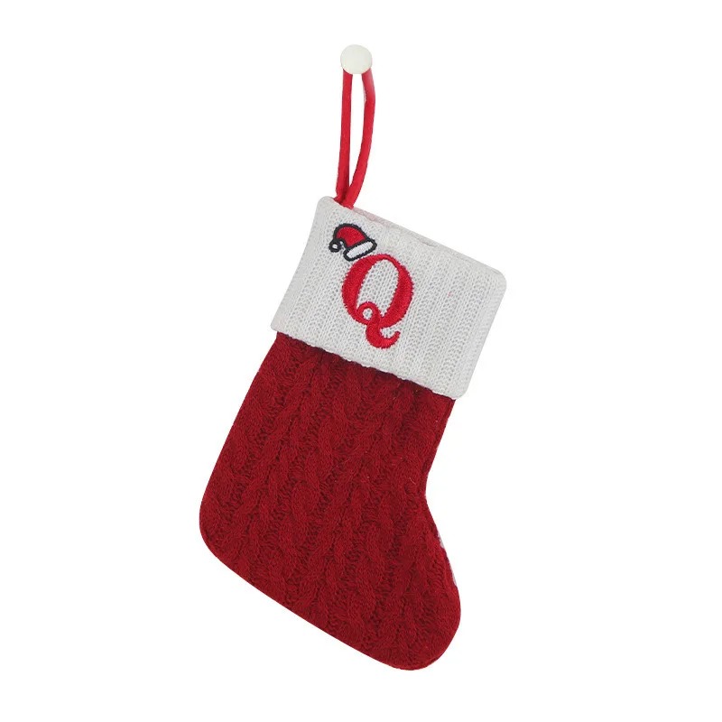 Chaussette de Noël Initiale Chaussette de Noël Initiale – Image 20