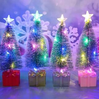 Mini Sapin de Noël Lumineux