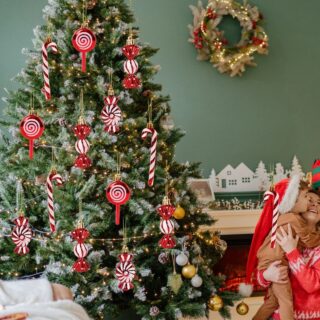 Boules de Noël Assorti Bonbon