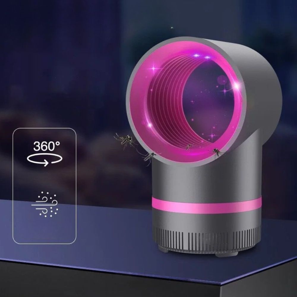 Lampe anti-moustique UV à aspiration - piège électrique silencieux 360° Lampe anti-moustique UV à aspiration - piège électrique silencieux 360° – Image 7