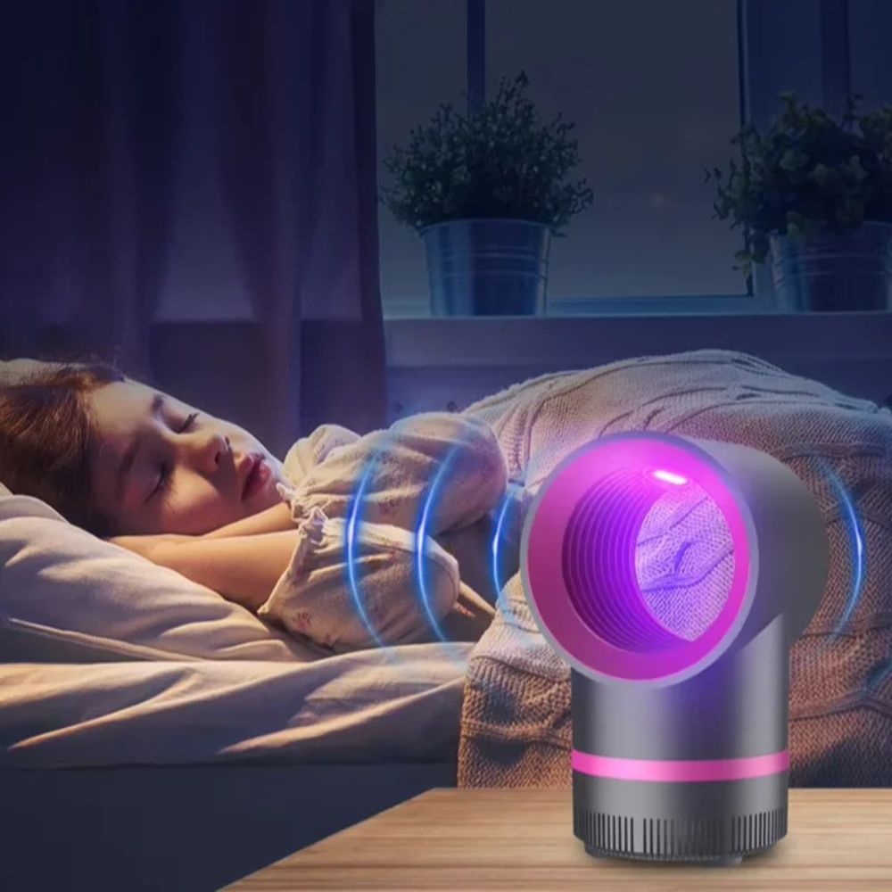 Lampe anti-moustique UV à aspiration - piège électrique silencieux 360° Lampe anti-moustique UV à aspiration - piège électrique silencieux 360° – Image 8